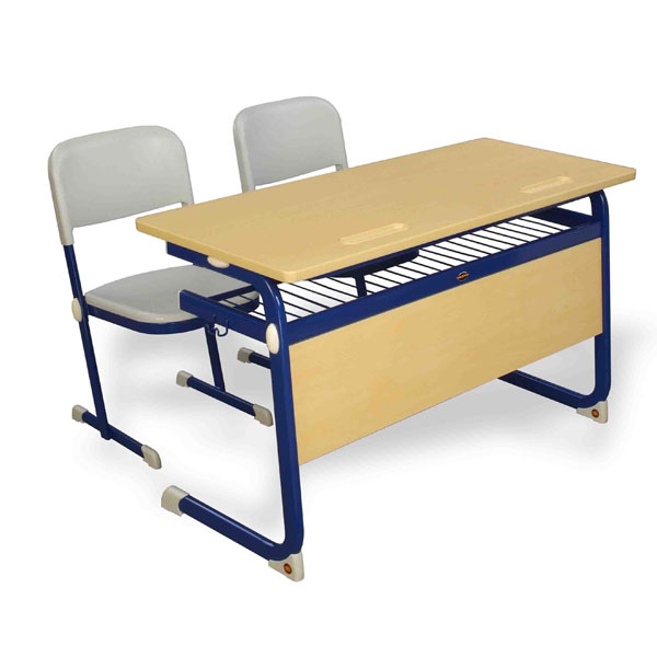 Dual Seating Desk Wire Storage - LF 0447