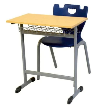 Single Seating Desk Wire Storage - LF 0448