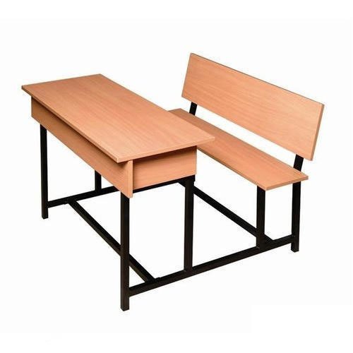 Dual Seating Desk With wooden Storage - LF 0431